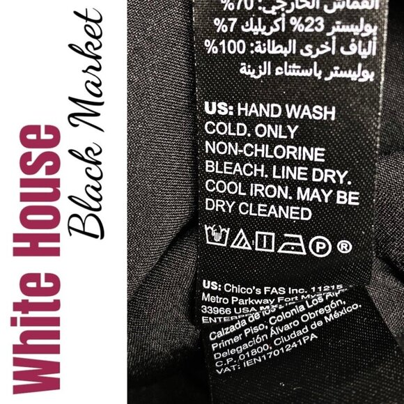 WHBM TWEED MOTO JACKET Black Shimmer Collarless, Size 8 - Picture 8 of 12